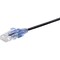 Monoprice Slim Cat6A Patch Cable, 5 Pack, 14 ft.Blck 15145 - alternate 3