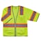 Ergodyne Lime Two-Tone Hi-Vis Class 3 Surveyor Ve, Polyester mesh, Lime, S/M 8346Z - alternate 1