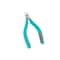 Erem 5 1/8 in 2400 Precision Diagonal Cutting Plier Flush Cut Narrow Nose Insulated 2432E - alternate 5
