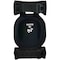 Ergodyne Knee Pad, Hard Shell, Gel, Foam Pad, Rubber Cap, Clip Closure, 2 Straps, Black, Universal 344 - alternate 2