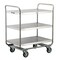 Lakeside Stainles Steel Tubular Frame 3 Shelf Cart; 500 lb Capacity, 21"x33" 244 - alternate 1