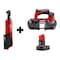 Milwaukee Tool M12 Cordless 3/8" Ratchet + M12 Sub-Compact Band Saw + M12 XC6.0 Battery 2457-20, 2429-20, 48-11-2460 - alternate 1