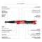 Milwaukee Tool M12 FUEL 3/8" Digital Torque Wrench w/ ONE-KEY 2465-20 - alternate 4