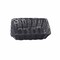 Tablecraft Handwoven, Rectangular Basket, Black, PK12 2472 - alternate 5