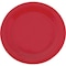 Carlisle Foodservice Narrow Rim Dinner Plate, 10.5", Red, PK12 3300205 - alternate 2