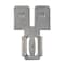 Panduit Male/Female Disconnect Adaptr, Bare, PK100 D-250A-C - alternate 2