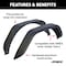 Aries Jeep JL Rear Fender Flares, 2500203 2500203 - alternate 9