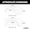 Aries Jeep JL Fender Liners, Frnt/Rear, 2500650 2500650 - alternate 5