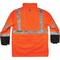 Ergodyne Hi-Vis Thermal Jacket Kit, 300D Oxford Polyester, Hi-Viz Orange, 2XL 8388 - alternate 6