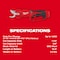 Milwaukee Tool Pruning Shears Kit, 1-1/4 in Cut Cap, SK5 Steel 2-1/4 in L Blade, Glass Filled Nylon Handle 2534-21 - alternate 7