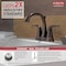 Delta Dual Handle Centerset Lavatory Faucet, 4" Mount, Venetian Bronze 3-hole 4" installation Hole 2538-RBMPU-DST - alternate 2