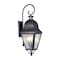 Livex Lighting Amwell 3 Light Bronze Outdoor Wall Lante 2555-07 - alternate 1