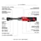Milwaukee Tool M12 FUEL 3/8" Extended Reach Ratchet Kit + M12 CP2.0 Battery 2560-21, 48-11-2420 - alternate 5