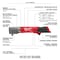 Milwaukee Tool M12 FUEL 3/8" Right Angle Impact Wrench w/ Friction Ring + M12 XC 4.0 Battery Pack 2564-20, 48-11-2440 - alternate 6