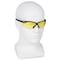 Kleenguard V30 Nemesis Safety Glasses, Anti-Scratch, Wraparound, Black Frame, Amber Lens 25659 - alternate 2
