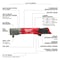 Milwaukee Tool M12 FUEL 1/2 in. Right Angle Impact Wrench with Friction Ring (Bare Tool) 2565-20 - alternate 3