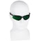 Kleenguard V30 Nemesis, Safety Glasses, Anti-Scratch, Green Lens, Black Frame, Half-Frame 25692 - alternate 7