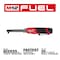 Milwaukee Tool M12 FUEL 3/8" Extended Reach High Speed Ratchet Kit 2569-21 - alternate 3