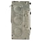 Raco Electrical Box, 42 cu in, Square Box Type, 2 Gangs, Steel, Square Shape 257M - alternate 2