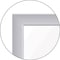 Ghent Dry Erase Board, Steel, 24 in, 36 in, Aluminum Frame, White/Gray, Gloss GRPM322G-23 - alternate 2