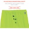 Ergodyne Hi-Visibility Rain Pants, Polyester, 32 3/4 in Inseam, Elastic Closure, Green, Size 3XL 8915 - alternate 3