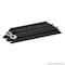 80/20 Support, 45 Deg., 25-2550X160mm, Blk Ano 25-2566-BLACK - alternate 1