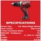 Milwaukee Tool M18 Compact 1/2 in. Drill Driver Kit 2606-22CT - alternate 7