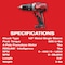 Milwaukee Tool M18 Compact 1/2" Hammer Drill/Driver 2607-20 - alternate 3