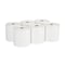 Georgia-Pacific Pacific Blue Select Hardwound Paper Towels, 1 Ply, Continuous Roll Sheets, 1000 ft, White, 6 PK 26100 - alternate 6
