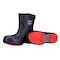 Tingley Men's Flite Mid Rubber Boots, Steel Toe, 10 in Height, Navy Blue/Red, M12 26226 - alternate 4