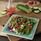 Carlisle Foodservice Melamine Square Salad Plate, 8.5", Aq, PK12 6402315 - alternate 5