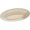 Carlisle Foodservice Melamine Oval Plate, 12"x8", Smoke, PK12 6402018 - alternate 5