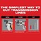 Milwaukee Tool M18 FORCE LOGIC 6T Utility Crimper Kit with D3 Grooves and Fixed BG Die 2678-22BG - alternate 5
