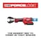 Milwaukee Tool M18 FORCE LOGIC 6T Utility Crimper Kit w/D3 Grooves "Snub Nose" 2678-22 - alternate 7