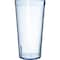 Carlisle Foodservice SAN Plastic Tumbler, 20 oz., Blue, PK72 522054 - alternate 2