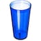 Carlisle Foodservice SAN Plastic Tumbler, 16 oz., Blue, PK72 521647 - alternate 1