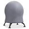 Safco Ball Chair Ball Chair, No Arms, 23" Height, Fabric, Gray 4750GR - alternate 2