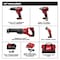 Milwaukee Tool M18 Cordless LITHIUM-ION 4-Tool Combo Kit w/ M18 SAWZALL Recip Saw 2696-24 - alternate 8
