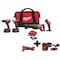 Milwaukee Tool M18 Cordless Multi-Tool + M18 Random Orbit Sander + M18 Cordless LI-ION 4-Tool Combo Kit 2696-24, 2626-20, 2648-20 - alternate 1