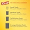 Glad 13 gal Trash Bags, 24 in x 27 1/2 in, Extra Heavy-Duty, 0.78 mil, White 78361 - alternate 5