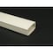 Legrand Cover Plate Raceway, PN03 Series, 1 Channel, 13/16 in W, 1/2 in H, 8 ft L, Ivory PN03L08V - alternate 2