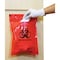 Caretek 1.40 qt Stick-On Infectious Red Waste Bags, 2 mil (51 Micron), Red CTRB042214 - alternate 2
