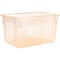 Carlisle Foodservice Strge Cntnr, 21.5 gal., 26x18x15", Yl, PK3 10624C22 - alternate 1