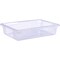 Carlisle Foodservice Strge Container, 8.5 gal., 26x18x6", Bl, PK6 10621C14 - alternate 1