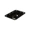 Carlisle Foodservice Left-Hand, 6-Compartment Tray, Black, PK24 61403 - alternate 1