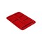 Carlisle Foodservice Right-Hand Compartment Tray, Red, PK24 614R05 - alternate 3