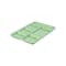 Carlisle Foodservice Right-Hand Compartment Tray, Grn, PK24 614R09 - alternate 1