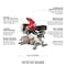 Milwaukee Tool M18 FUEL 7-1/4 in Dual Bevel Sliding Compound Miter Saw (Tool Only) 2733-20 - alternate 2