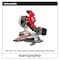 Milwaukee Tool M18 FUEL Dual Bevel Sliding Compound Miter Saw 2734-20 - alternate 4