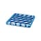 Carlisle Foodservice Shrt Glass Rack Ext, 20 Comp, Blu, PK6 REW20S14 - alternate 4
